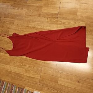 NWT Missguided true red body condition midi dress sz 4
